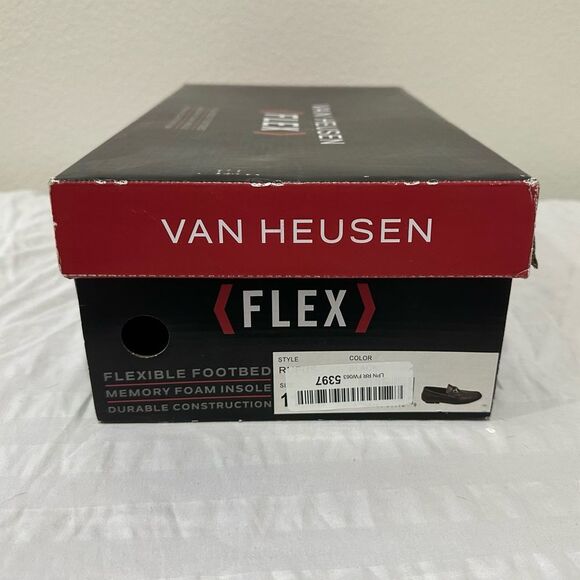 Van Huesen black Rufus loafers main image 8